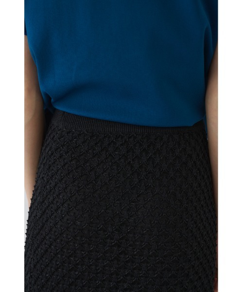 RIM.ARK(リムアーク)の「Lace knit SK レースニットスカート(スカート・レディース・ブラック/オフホワイト/グレイッシュベージュ・38/36)」の16枚目の写真