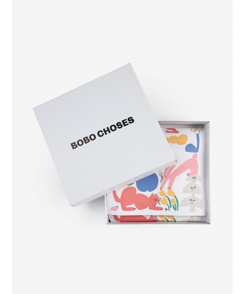 BOBO CHOSES（ボボショーズ）の「Lucky Fish gift set（ベビーギフト・キッズ・オフホワイト・60/70/80）」の2枚目の写真