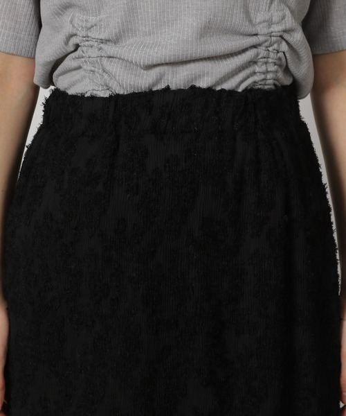 LAKOLE（ラコレ）の「フリンジプリーツスカート / 322601（スカート・レディース・ミント/オフホワイト/ブラック・FREE）」の20枚目の写真