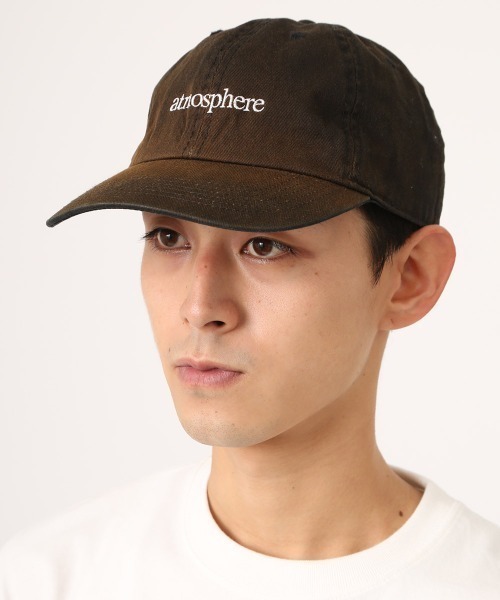 atmos(アトモス)の「atmos atmosphere Logo Cap / アトモス アトモスフィア ロゴ キャップ(キャップ・メンズ・ブラック/ネイビー・FREE)」の3枚目の写真