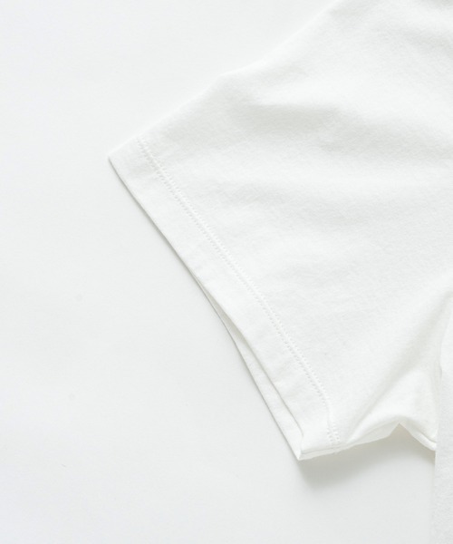 LA MARINE FRANCAISE（マリン フランセーズ）の「【 LA HUTTE】別注 VACANCE Tシャツ（Tシャツ/カットソー・レディース・ブラック/レッド・FREE）」の3枚目の写真