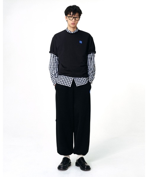 ADER error（アーダーエラー）の「ADER error/アーダーエラー/ONE POINT TEE（Tシャツ/カットソー・メンズ・ブラック/ホワイト・S/M/L/XL）」の14枚目の写真