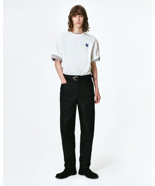 ADER error（アーダーエラー）の「ADER error/アーダーエラー/ONE POINT TEE（Tシャツ/カットソー・メンズ・ブラック/ホワイト・S/M/L/XL）」の7枚目の写真