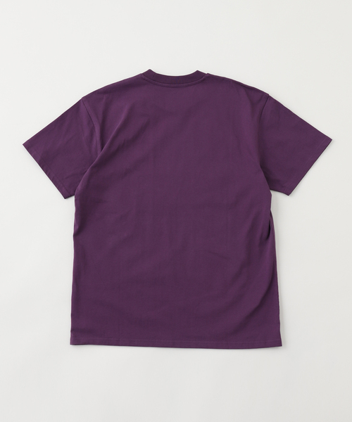 Carhartt WIP(カーハートダブリューアイピー)の「CARHARTT WIP / カーハート ダブリューアイピー S/S AMERICAN SCRIPT T-SHIRT I029956(Tシャツ/カットソー・メンズ・ブラック/パープル系その他/ホワイト・LARGE/MEDIUM)」の4枚目の写真