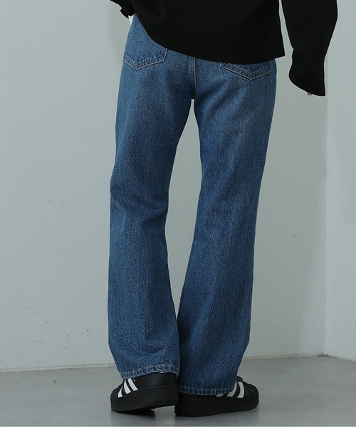 COLONY 2139(コロニートゥーワンスリーナイン)の「フレアデニムパンツ(デニムパンツ・レディース・ネイビー/サックスブルー/ブラック/ブルー/ダークブルー・SMALL/LARGE/MEDIUM)」の12枚目の写真