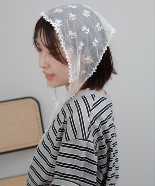 セール】【Peony/ピオニー】/レースバブーシュカ（その他ヘア