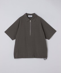 City Ambient Products: リラックス ハーフ ジップ ポロシャツ