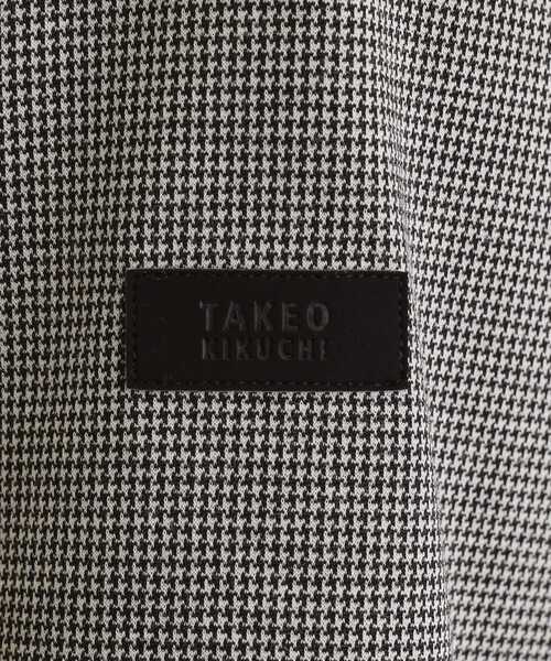 TAKEO KIKUCHI(タケオキクチ)の「千鳥柄ポロシャツ(ポロシャツ・メンズ・ベージュ系その他2/ブラック系3/ネイビー系3・04/03/02)」の13枚目の写真