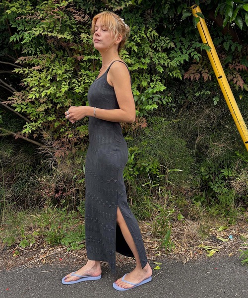ROXY(ロキシー)の「SUGAR SAND MAXI GEO /ロキシーニットロングワンピース(ワンピース・レディース・ブラック系その他・SMALL/MEDIUM/LARGE)」の11枚目の写真