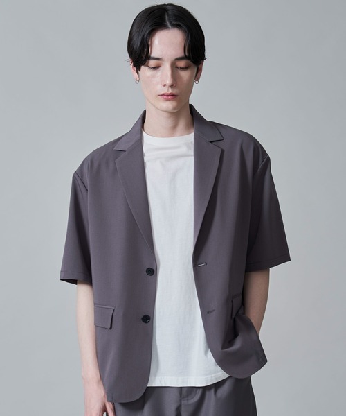 BROWNY(ブラウニー)の「BROWNY/TRシングルテーラードジャケット(テーラードジャケット・メンズ・ダークグレー/ブラック・MEDIUM/LARGE)」の2枚目の写真