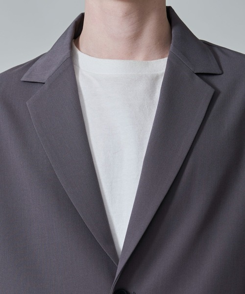 BROWNY(ブラウニー)の「BROWNY/TRシングルテーラードジャケット(テーラードジャケット・メンズ・ダークグレー/ブラック・MEDIUM/LARGE)」の5枚目の写真