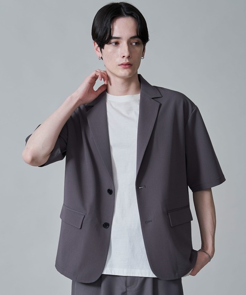 BROWNY(ブラウニー)の「BROWNY/TRシングルテーラードジャケット(テーラードジャケット・メンズ・ダークグレー/ブラック・MEDIUM/LARGE)」の11枚目の写真