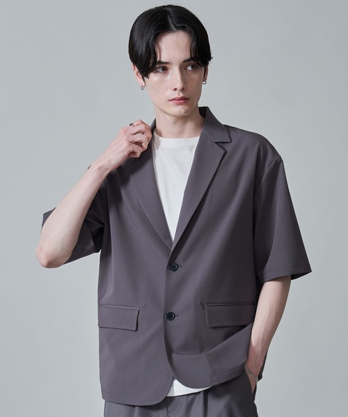 BROWNY(ブラウニー)の「BROWNY/TRシングルテーラードジャケット(テーラードジャケット・メンズ・ダークグレー/ブラック・MEDIUM/LARGE)」の12枚目の写真