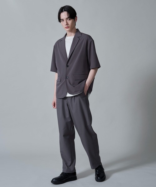 BROWNY(ブラウニー)の「BROWNY/TRシングルテーラードジャケット(テーラードジャケット・メンズ・ダークグレー/ブラック・MEDIUM/LARGE)」の13枚目の写真