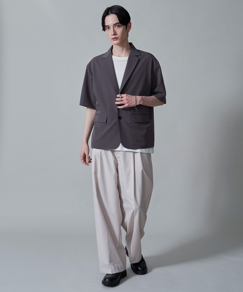 BROWNY(ブラウニー)の「BROWNY/TRシングルテーラードジャケット(テーラードジャケット・メンズ・ダークグレー/ブラック・MEDIUM/LARGE)」の14枚目の写真