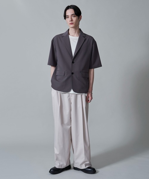 BROWNY(ブラウニー)の「BROWNY/TRシングルテーラードジャケット(テーラードジャケット・メンズ・ダークグレー/ブラック・MEDIUM/LARGE)」の15枚目の写真