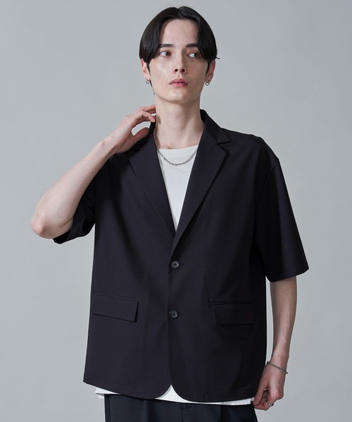 BROWNY(ブラウニー)の「BROWNY/TRシングルテーラードジャケット(テーラードジャケット・メンズ・ダークグレー/ブラック・MEDIUM/LARGE)」の16枚目の写真