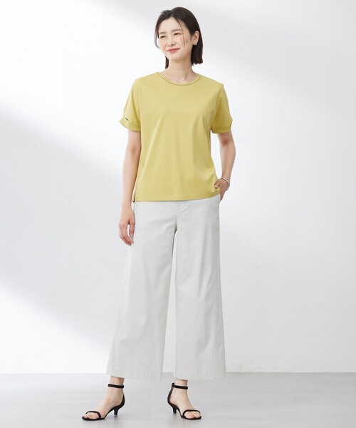 J.PRESS Ladies(J.プレス レディス)の「【洗える】セルロースリネンストレッチ イージー パンツ(その他パンツ・レディース・ライトグレー系/ベージュ系/グレー系・XS/S)」の14枚目の写真