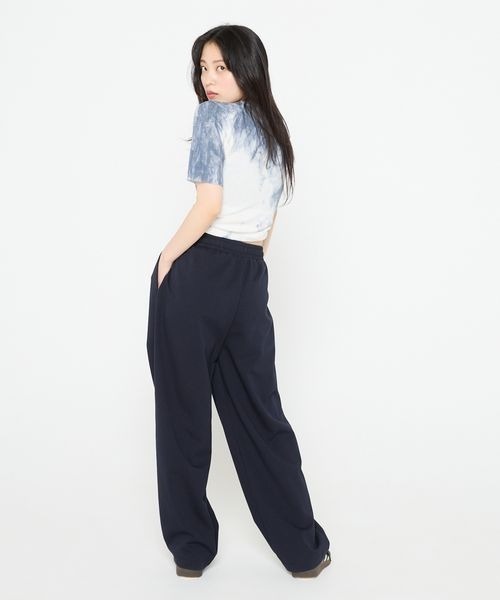 JEANASIS（ジーナシス）の「【Les Fleurs】ボンディングバルーンパンツ/494990（スウェットパンツ・レディース・グレー/ネイビー/ブラック・FREE）」の17枚目の写真