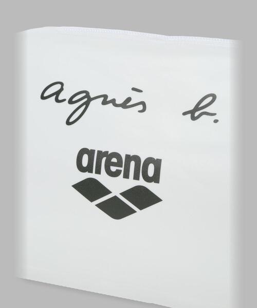 agnes b.（アニエスベー）の「agnes b. x arena プルーフバッグ（エコバッグ/サブバッグ・レディース・ホワイト・FREE）」の6枚目の写真