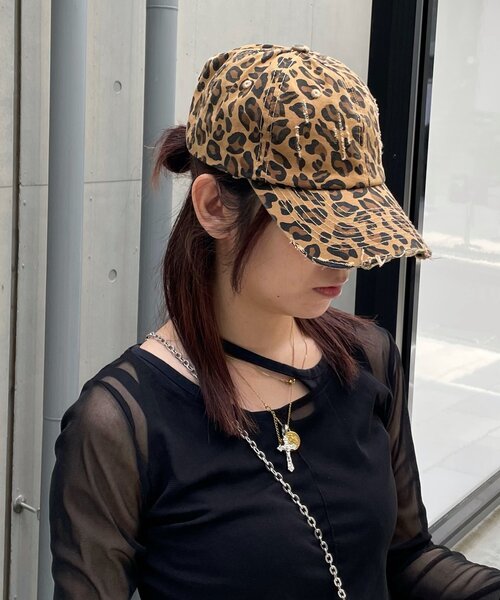 セール】レオパードキャップ（キャップ）｜WHO'S WHO gallery