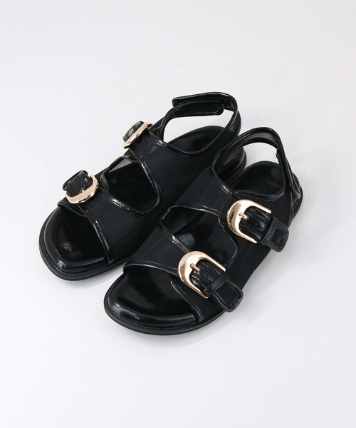 Gready Brilliant（グレディブリリアン）の「メッシュベルクロ（サンダル・レディース・ブラック・38/36/37）」の15枚目の写真