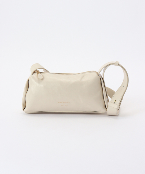 CHRISTIAN VILLA(クリスチャンヴィラ)の「CHRISTIAN VILLA/クリスチャンヴィラ MINI BAG(ショルダーバッグ・レディース・アイボリー/ブラウン・FREE)」の20枚目の写真