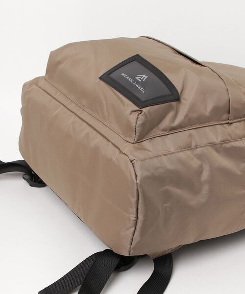 MICHAEL LINNELL(マイケル リンネル)の「【MICHAEL LINNELL/マイケルリンネル】Daypack/バックパック(容量:約19L)(バックパック/リュック・メンズ・ブラック/ベージュ/グレー・FREE)」の21枚目の写真