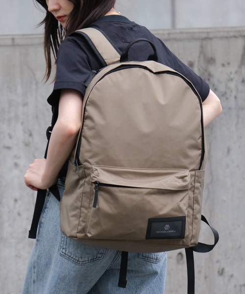 MICHAEL LINNELL(マイケル リンネル)の「【MICHAEL LINNELL/マイケルリンネル】Daypack/バックパック(容量:約19L)(バックパック/リュック・メンズ・ブラック/ベージュ/グレー・FREE)」の3枚目の写真