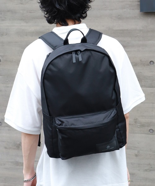 MICHAEL LINNELL(マイケル リンネル)の「【MICHAEL LINNELL/マイケルリンネル】Daypack/バックパック(容量:約19L)(バックパック/リュック・メンズ・ブラック/ベージュ/グレー・FREE)」の1枚目の写真