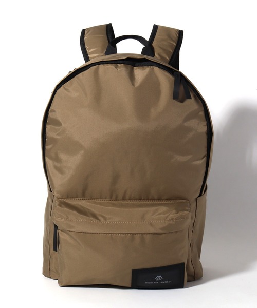 MICHAEL LINNELL(マイケル リンネル)の「【MICHAEL LINNELL/マイケルリンネル】Daypack/バックパック(容量:約19L)(バックパック/リュック・メンズ・ブラック/ベージュ/グレー・FREE)」の6枚目の写真