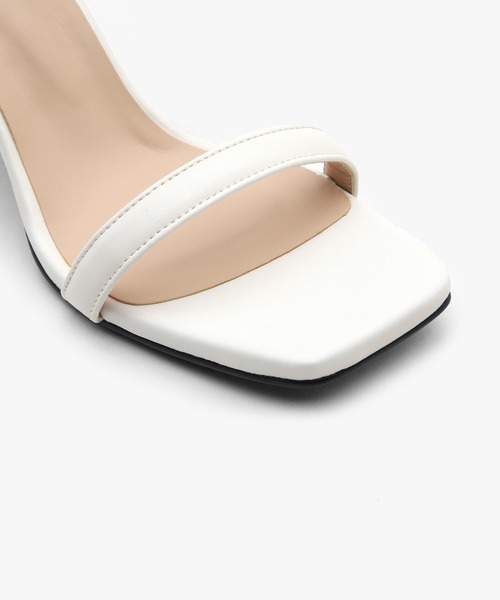 SAPPUN(サプン)の「Shoeplin ベーシック サンダルヒール (8cm)(サンダル・レディース・ブラック/ホワイト/ベージュ・22.5cm/23.0cm/23.5cm/24.0cm/24.5cm)」の10枚目の写真