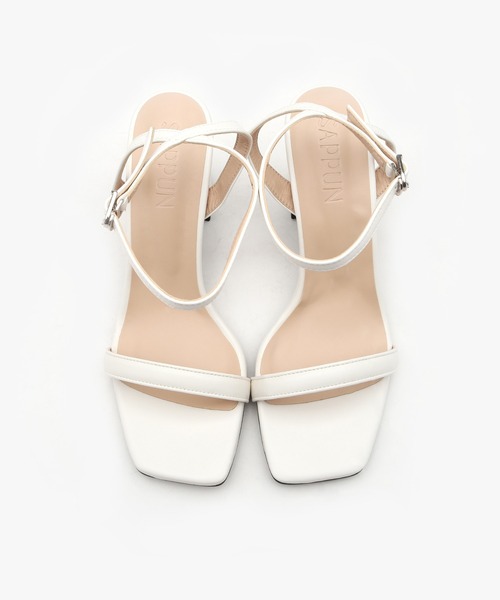 SAPPUN(サプン)の「Shoeplin ベーシック サンダルヒール (8cm)(サンダル・レディース・ブラック/ホワイト/ベージュ・22.5cm/23.0cm/23.5cm/24.0cm/24.5cm)」の13枚目の写真