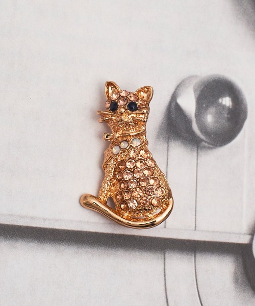 セール】【Merry Gem】アニマルモチーフブローチ KNF-TP（ブローチ