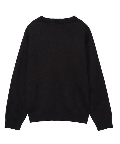 LETTERING LOGO JACQUARD KNIT TOP（ニット/セーター）｜X-girl