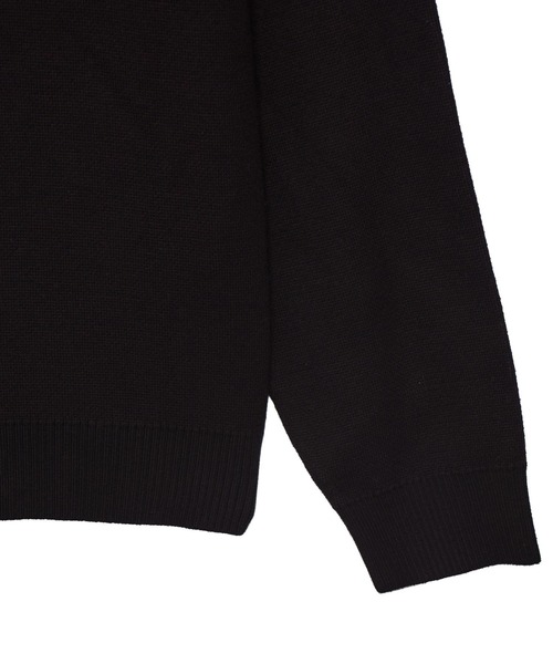 X-girl(エックスガール)の「LETTERING LOGO JACQUARD KNIT TOP(ニット/セーター・レディース・ブラック/ネイビー/ブラウン・ONE SIZE)」の17枚目の写真