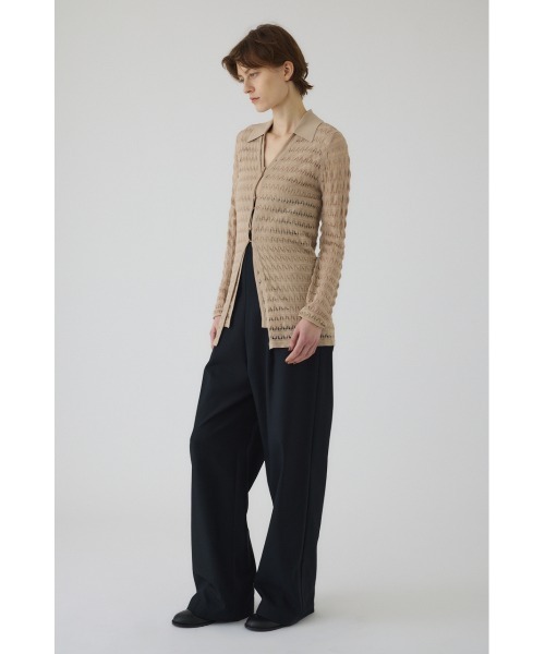 RIM.ARK(リムアーク)の「【LIMITED TIMESALE -2/15 23:59】Crochet open knit C/D クロシェオープンニットカーディガン(ニット/セーター・レディース・ベージュ/ブラック/ブルー/マジェンタ・FREE)」の18枚目の写真