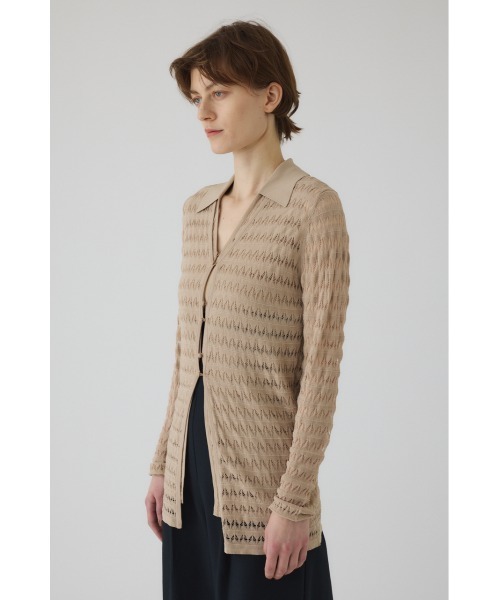 RIM.ARK(リムアーク)の「【LIMITED TIMESALE -2/15 23:59】Crochet open knit C/D クロシェオープンニットカーディガン(ニット/セーター・レディース・ベージュ/ブラック/ブルー/マジェンタ・FREE)」の20枚目の写真