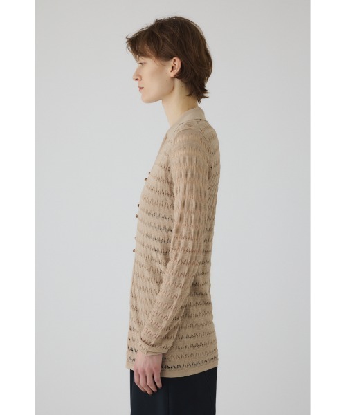 RIM.ARK(リムアーク)の「【LIMITED TIMESALE -2/15 23:59】Crochet open knit C/D クロシェオープンニットカーディガン(ニット/セーター・レディース・ベージュ/ブラック/ブルー/マジェンタ・FREE)」の21枚目の写真