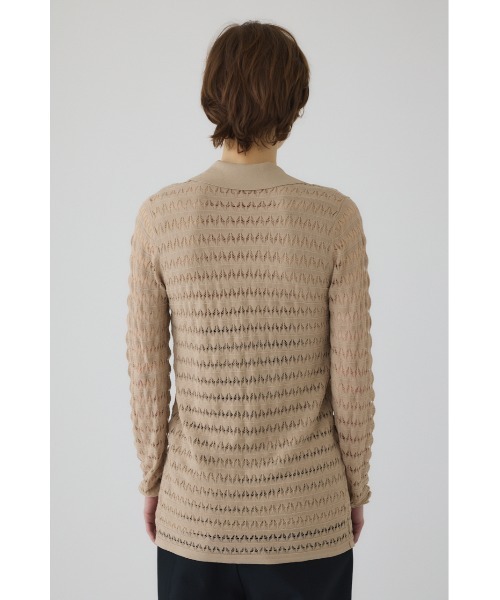 RIM.ARK(リムアーク)の「【LIMITED TIMESALE -2/15 23:59】Crochet open knit C/D クロシェオープンニットカーディガン(ニット/セーター・レディース・ベージュ/ブラック/ブルー/マジェンタ・FREE)」の22枚目の写真