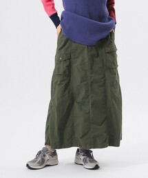 BEAMS BOY | 【1/15再値下げ】コットン タイプライター ミリタリー スカート(スカート)