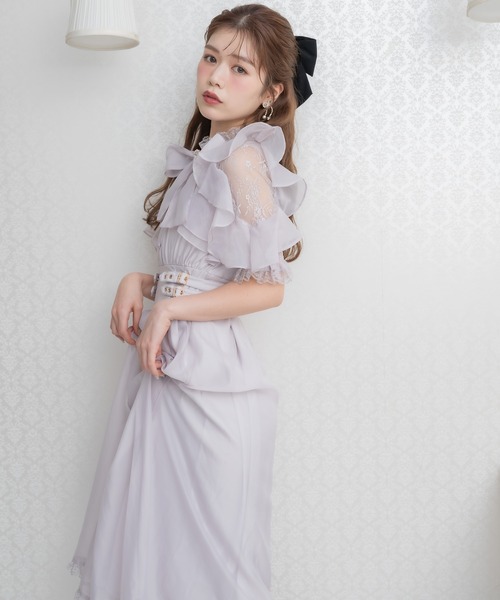 ワンピース sari. AMBIDEX Store △〇sea ギャザーワンピース(F クロ): FLAT-cic