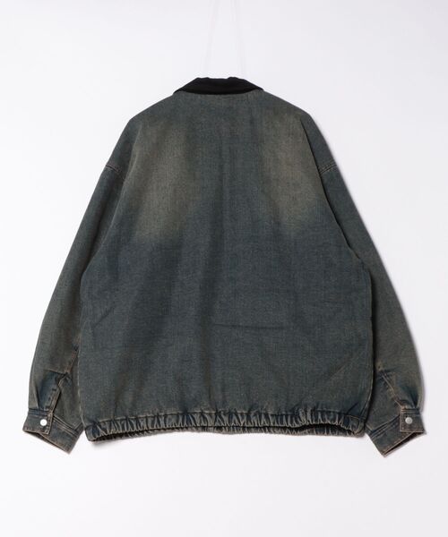 DC（ディーシー）の「DC/ディーシー 25 PADDED WORK JACKET デニム ワークジャケット DJK254026（ブルゾン・メンズ・ダークインディゴブルー/ライトインディゴブルー/ケミカルウォッシュ・M/L/XL）」の9枚目の写真