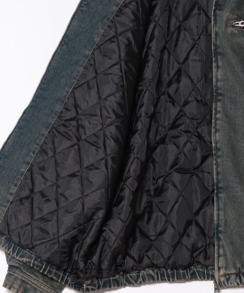 DC（ディーシー）の「DC/ディーシー 25 PADDED WORK JACKET デニム ワークジャケット DJK254026（ブルゾン・メンズ・ダークインディゴブルー/ライトインディゴブルー/ケミカルウォッシュ・M/L/XL）」の20枚目の写真