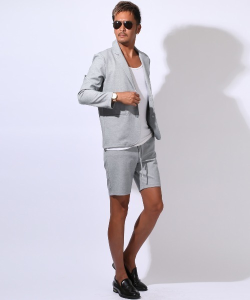LUXSTYLE(ラグスタイル)の「イージーショートパンツ(その他パンツ・メンズ・ブラック/ブルーグレー/ネイビー/ベージュ・M/L/XL)」の20枚目の写真
