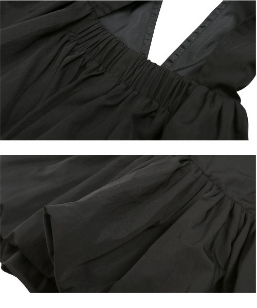 KOBE LETTUCE（コウベレタス）の「バルーンペプラムビスチェトップス（ベスト・レディース・アイボリー系/ブラック/ネイビー・M）」の9枚目の写真