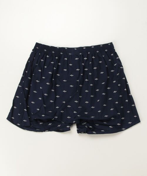 POLO RALPH LAUREN（ポロ ラルフ ローレン）の「【POLO RALPH LAUREN】WINGED PRL 綿 トランクス（トランクス・メンズ・ネイビー・LARGE/MEDIUM）」の2枚目の写真