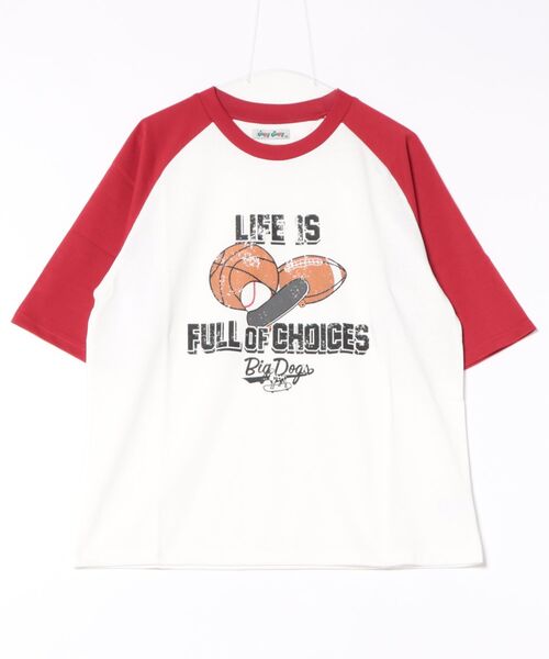 Revo.(レボ)の「ヴィンテージライク オールドグラフィックデザイン ラグラン プリントTシャツ ロゴ イラスト(Tシャツ/カットソー・メンズ・ホワイト/ホワイト系その他/ホワイト系その他3/レッド/レッド系その他/ホワイト系その他2/レッド系その他2/レッド系その他3・M/L/XL)」の20枚目の写真