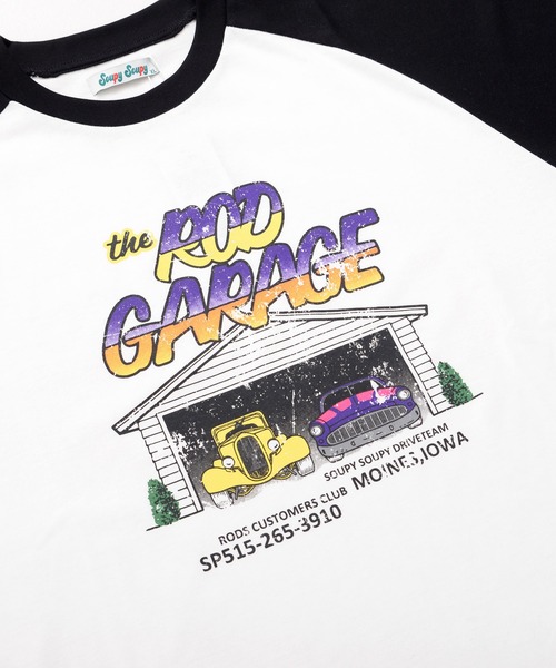Revo.(レボ)の「ヴィンテージライク オールドグラフィックデザイン ラグラン プリントTシャツ ロゴ イラスト(Tシャツ/カットソー・メンズ・ホワイト/ホワイト系その他/ホワイト系その他3/レッド/レッド系その他/ホワイト系その他2/レッド系その他2/レッド系その他3・M/L/XL)」の12枚目の写真