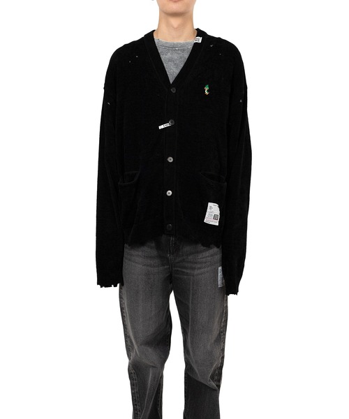 ミハラヤスヒロ Distressed Knit Cardigan Maison MIHARA YASUHIRO ONLINE STORE（メゾンミハラヤスヒロ
